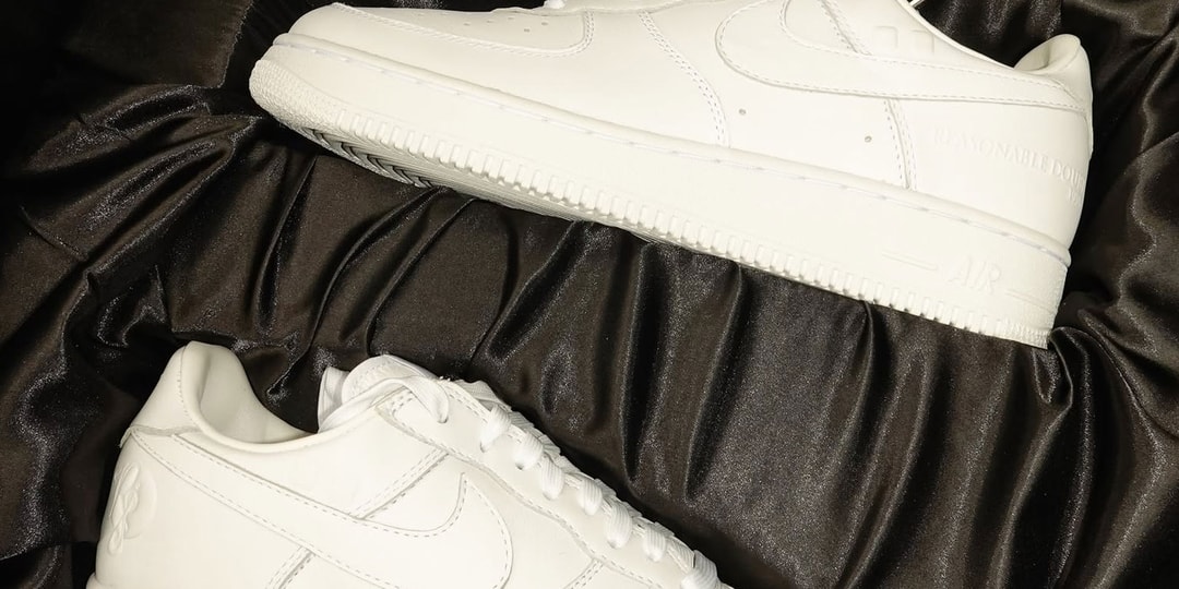 Closer Look at Friends and Family JAY-Z x Nike Air Force 1 "Reasonable Doubt"