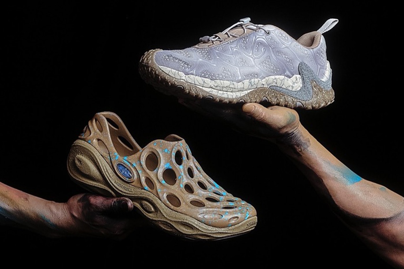 MERRELL P.A.M. Collaboration Hydro Next Gen Moc J00005624 Teak Chameleon Redux Storm GORE-TEX® J0000562 Pigeon/Cement Release Info