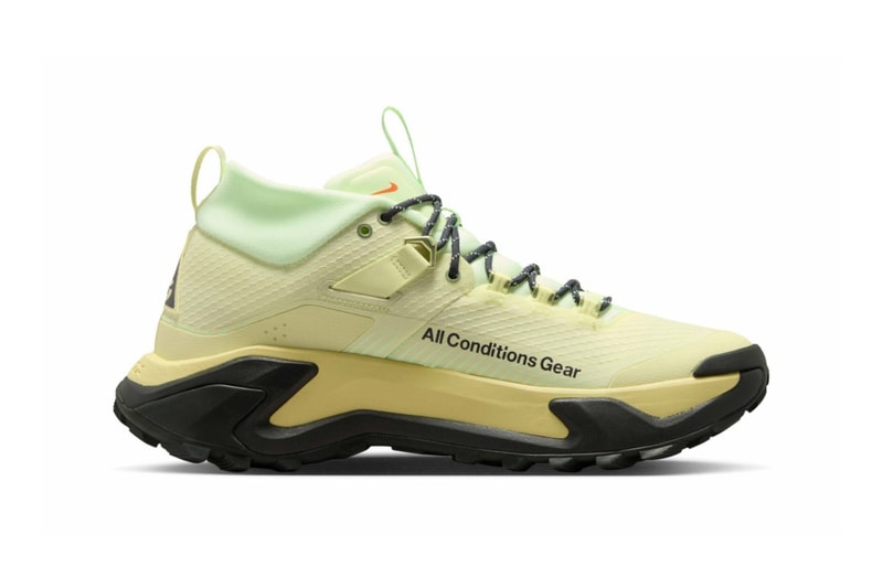 Nike ACG Zegma Hike Life Lime/Barely Volt/Smoke Grey/Dark Smoke Grey IO7854-701 Official Images Release Info 