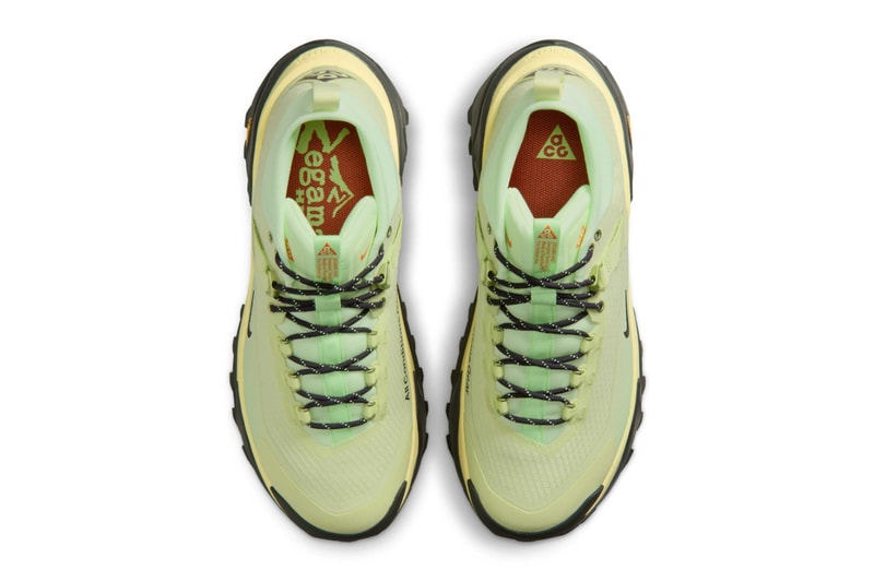 Nike ACG Zegma Hike Life Lime/Barely Volt/Smoke Grey/Dark Smoke Grey IO7854-701 Official Images Release Info 