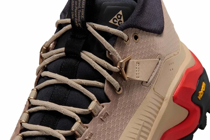 Nike ACG Zegama Hike British Khaki/Linen/Light Crimson/British Khaki IO7854-200 Official Images Release Info