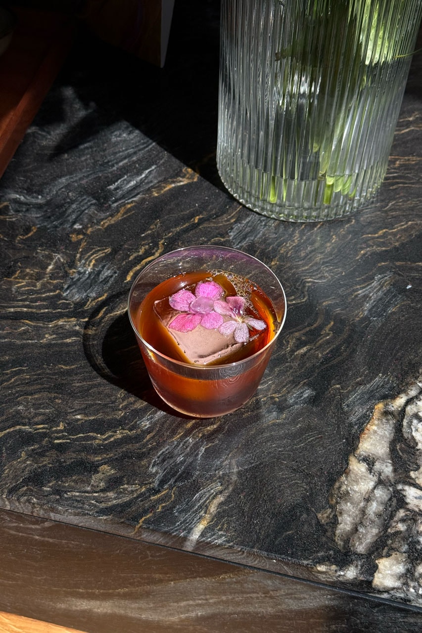 coffee omakase kevin jiang london katsute 100 japanese mixologist catimor coffee specialist artisanal spring menu Figs + Daisies drinks tea culinary trend dishes