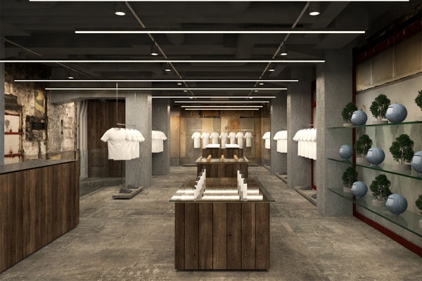 JAPAN EDITION Ginza Tokyo Store Opening Info KAMIYA ARCHITECTS YAMANE INDUSTRIES gold TOKYO BASE CO., 