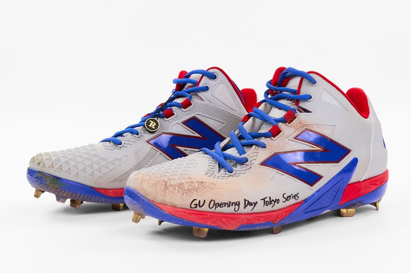 Shohei Ohtani's Game-Used New Balance Ohtani 1 Shoes Hits the Auction Block mlb los angeles dodgers tokyo japan