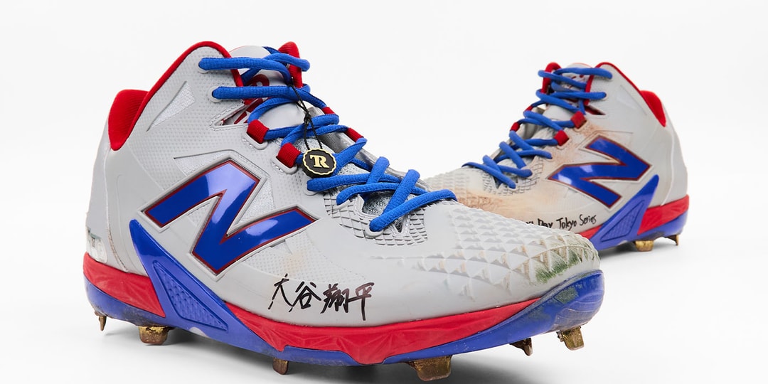 Shohei Ohtani's Game-Used New Balance Ohtani 1 Shoes Hits the Auction Block