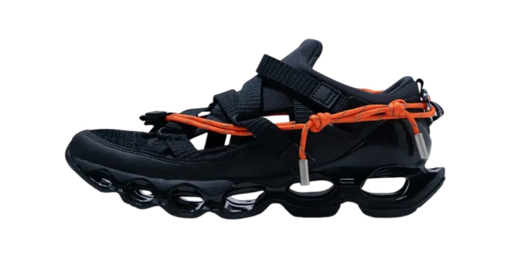 Official Look at the LAKH x Mizuno WAVE PROPHECY STRAP “THE KNOT-LINK”
