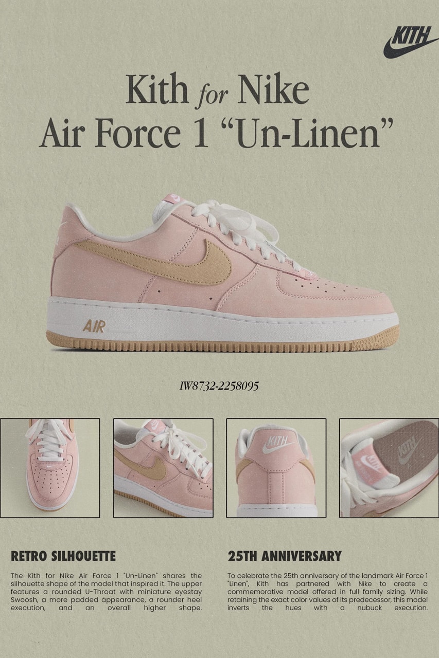 Nike x Kith Linen Collection Air Force 1 & Air Max 95