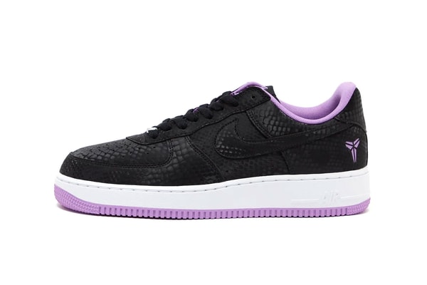 Kobe Bryant x Nike Air Force 1 Low "Black/Purple Stardust" Black/White-Purple Stardust