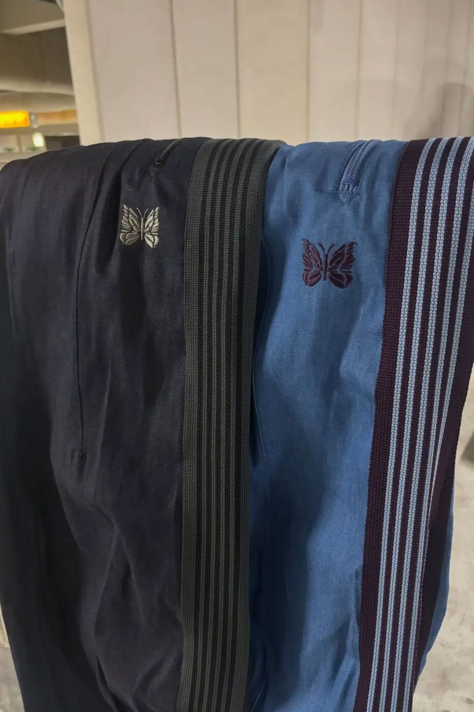 NEEDLES and BEAVER Reimagine the Iconic H.D. Track Pant in Denim