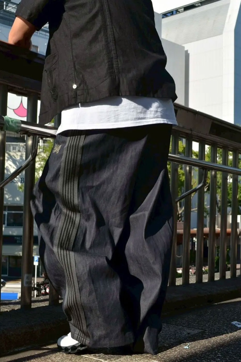 NEEDLES and BEAVER Reimagine the Iconic H.D. Track Pant in Denim