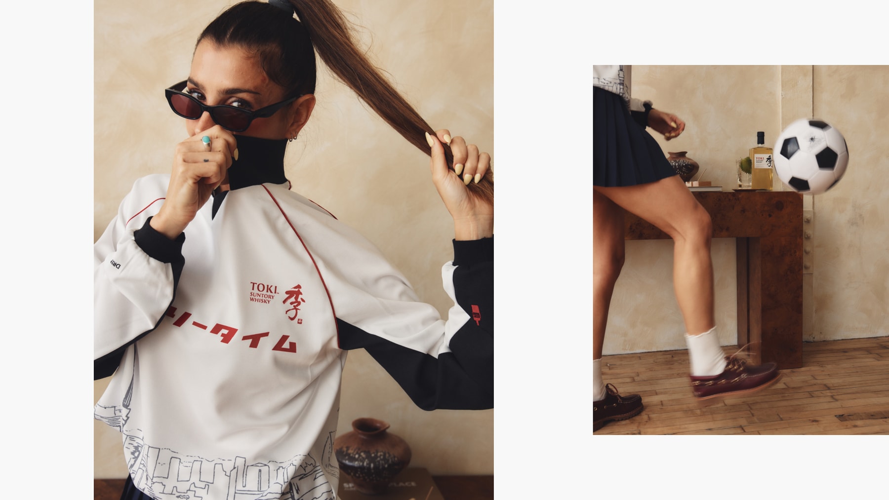 Toki Whisky Soccer Jersey Styled by Florencia Galarza