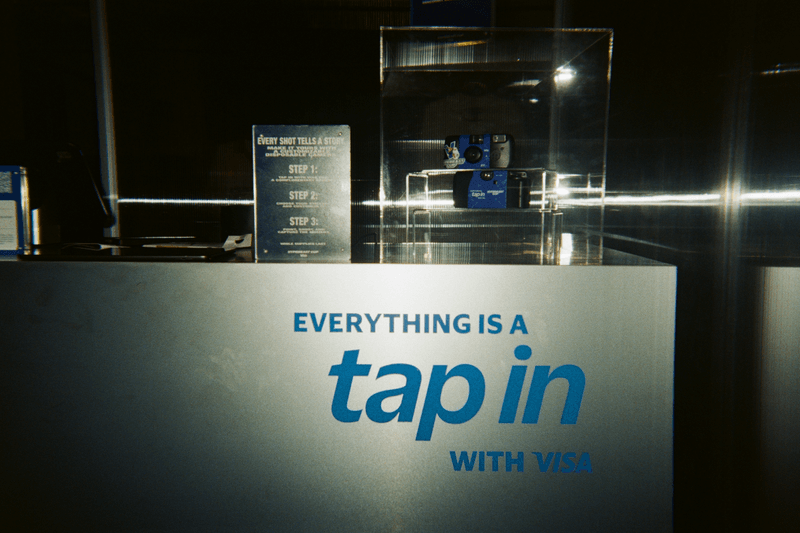 Hypebeast Cup NYC Tap In Simulator Game with Visa