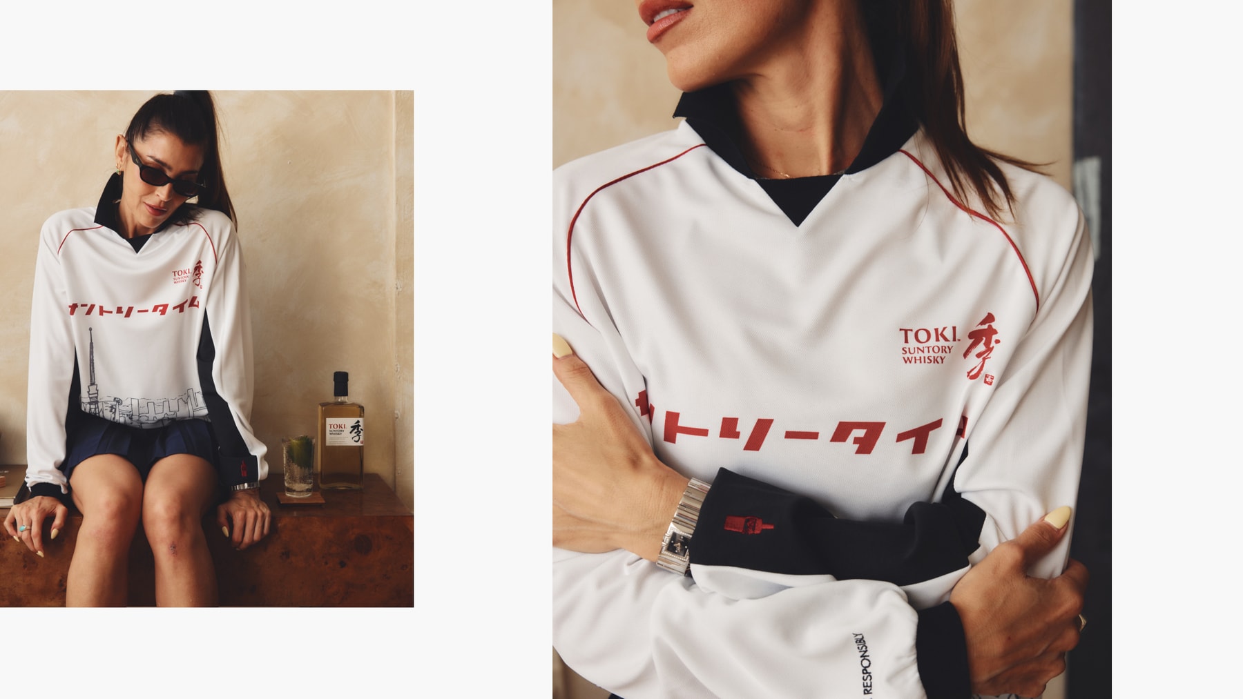 Toki Whisky Soccer Jersey Styled by Florencia Galarza