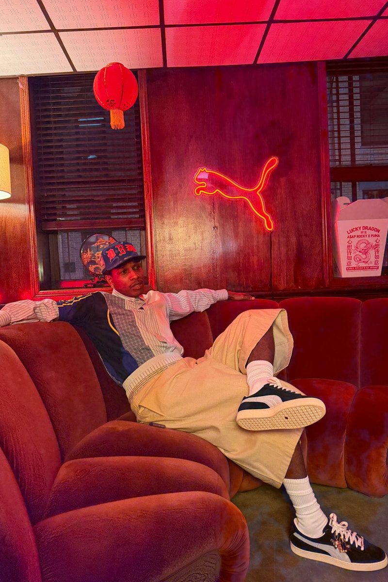A$AP Rocky's New PUMA Suedes Have Him Reminiscing on 1994 interview lucky dragon rihanna nyc jay z asap rocky price drop launch nyc 