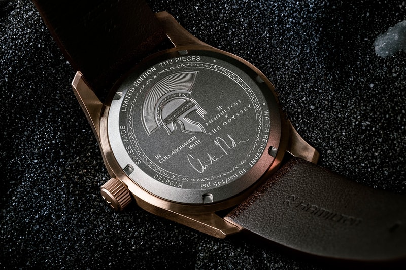 Hamilton Christopher Nolan The Odyssey Khaki Field Auto Limited Edition Watch Collaboration Release Info