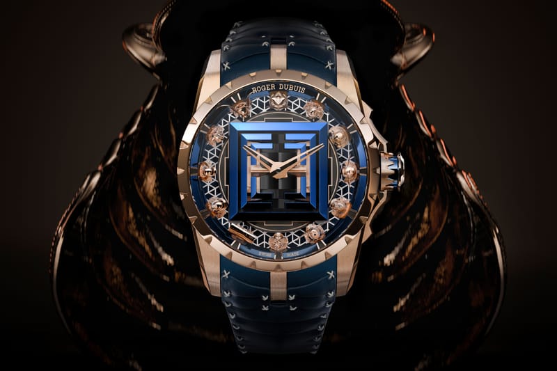 Roger Dubuis Crafts 12 Hand-Engraved Gold Samurai Helmets for Its Latest Excalibur