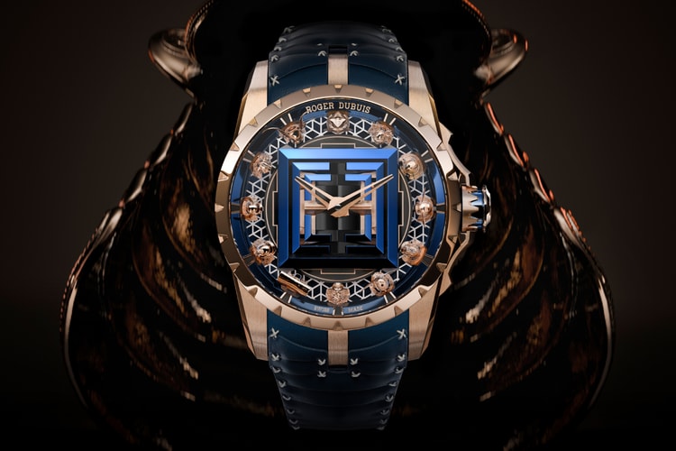 Roger Dubuis Crafts 12 Hand-Engraved Gold Samurai Helmets for Its Latest Excalibur