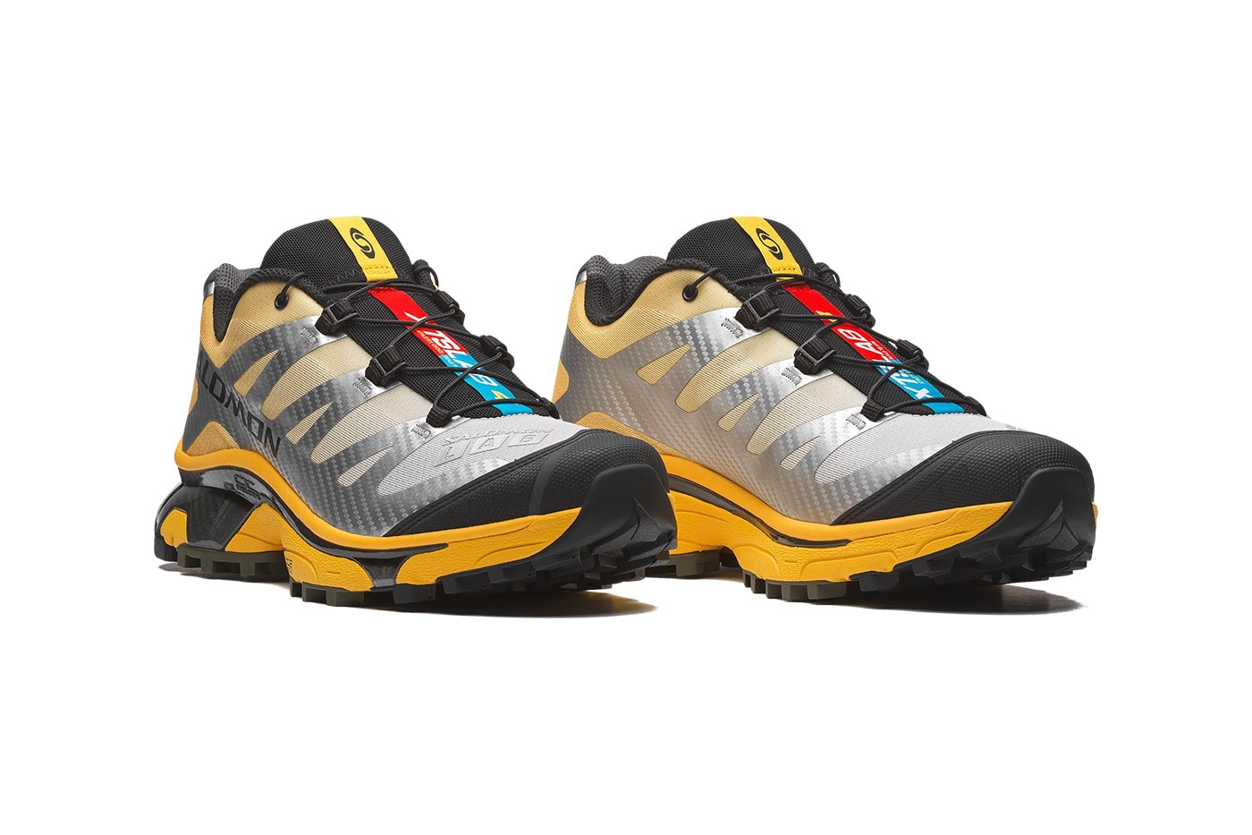 Salomon XT-4 OG "Race Flag” Pack L49216900 Ftw Silver/Black/Lemon L49216600 Ftw Silver/Black/Transcend Blue L49217000 Ftw Silver/Black/Fiery Red Release Info