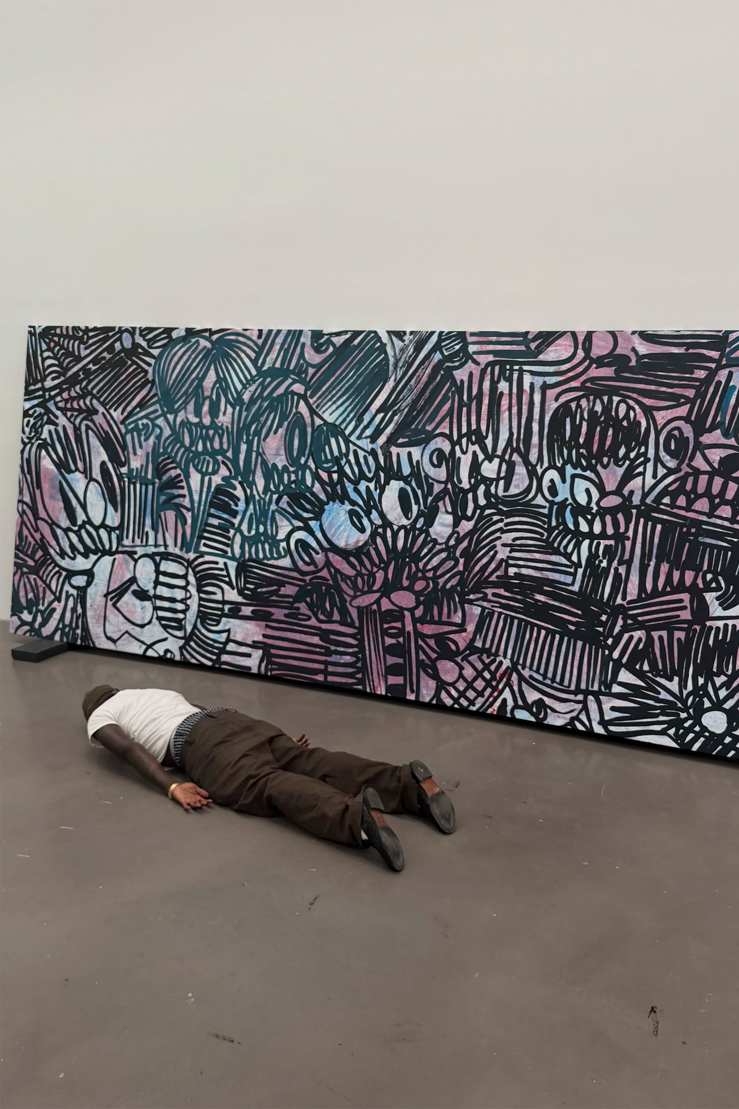Slawn on W18th Street Saatchi Yates NYC Exhibition Art Artworks World Cup
