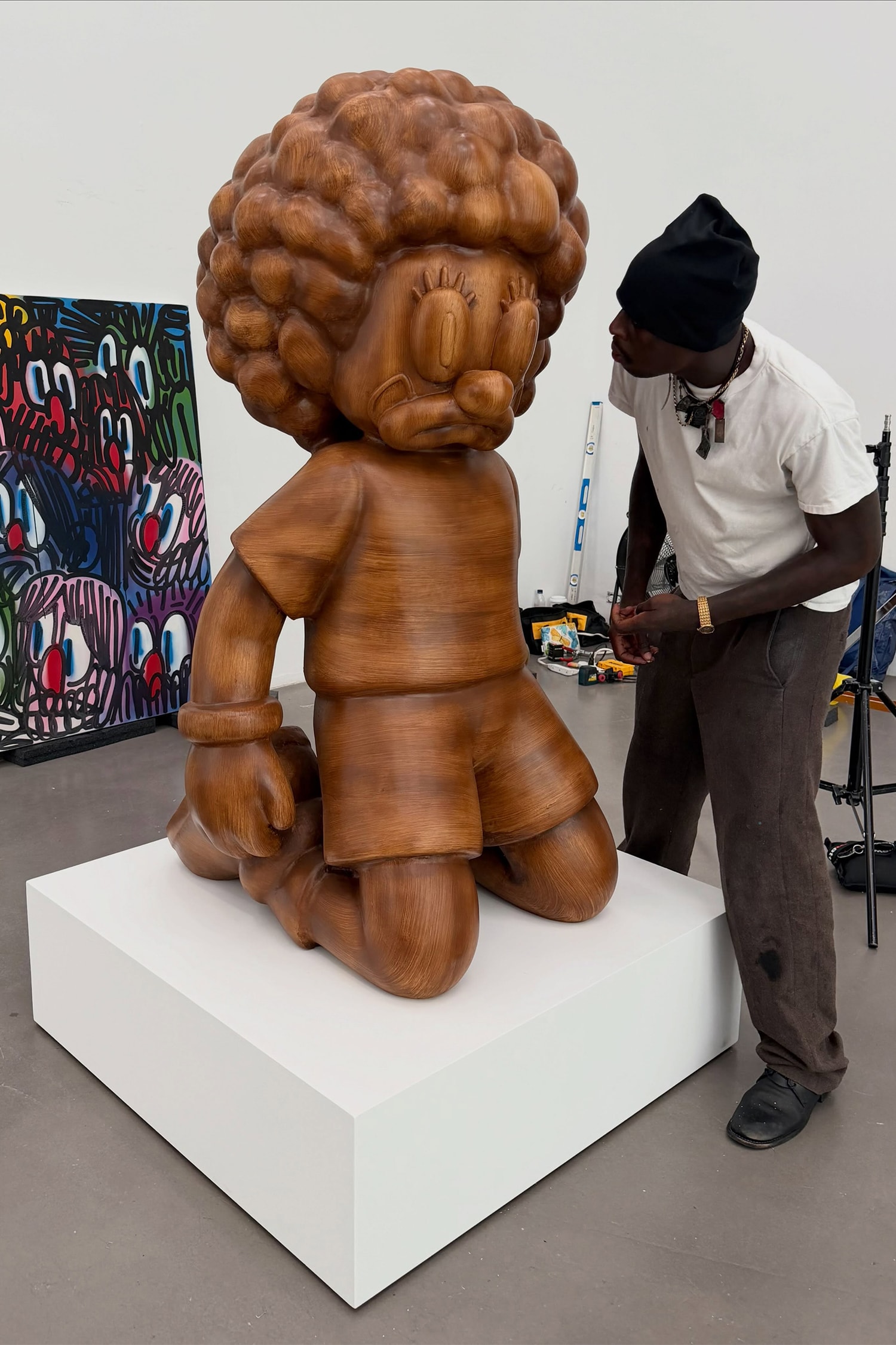 Slawn on W18th Street Saatchi Yates NYC Exhibition Art Artworks World Cup