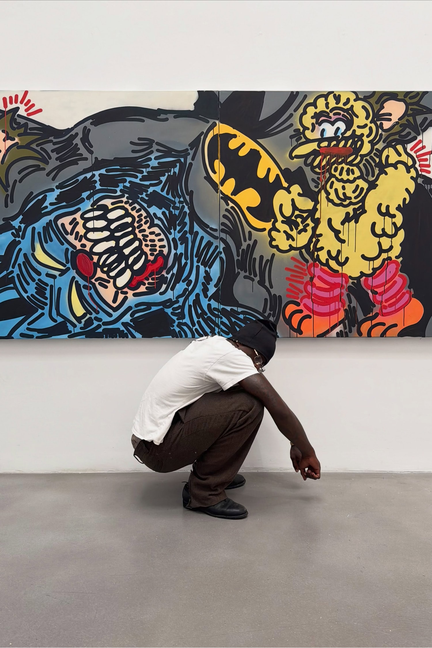 Slawn on W18th Street Saatchi Yates NYC Exhibition Art Artworks World Cup