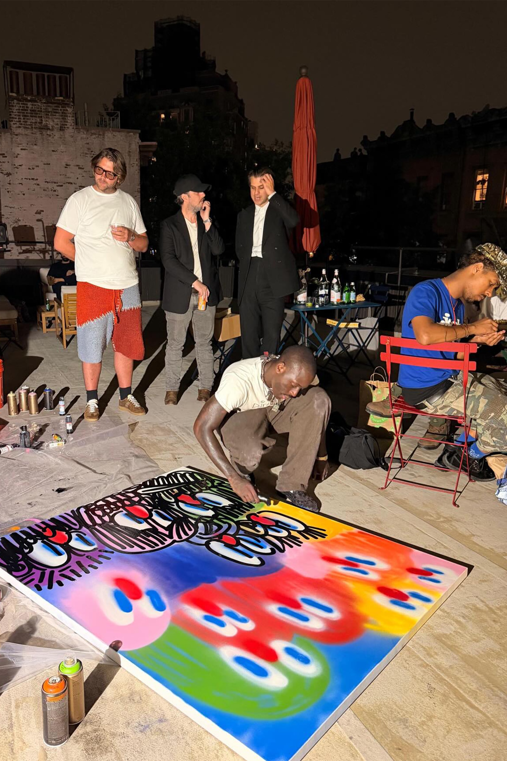 Slawn on W18th Street Saatchi Yates NYC Exhibition Art Artworks World Cup