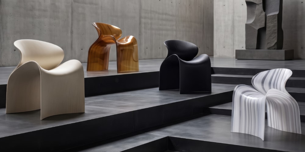 ZHA Explores Geometric Resonance With New ECHO Chair Collection for Nagami