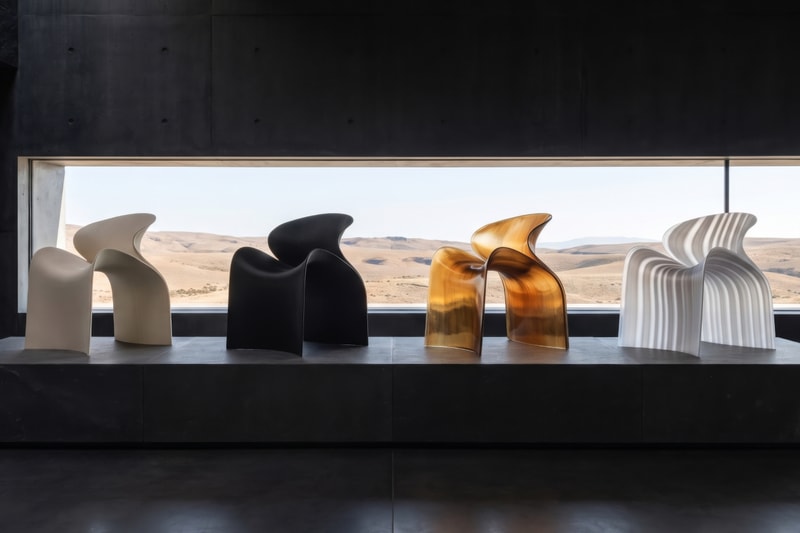 ZHA for Nagami ECHO Chair Collection Release Info White Caramel Transparent White Gradient Black Colorways 3D Printing 