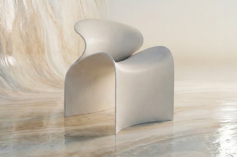 ZHA for Nagami ECHO Chair Collection Release Info White Caramel Transparent White Gradient Black Colorways 3D Printing 