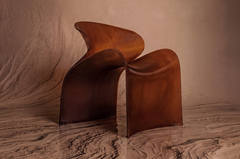 ZHA for Nagami ECHO Chair Collection Release Info White Caramel Transparent White Gradient Black Colorways 3D Printing 