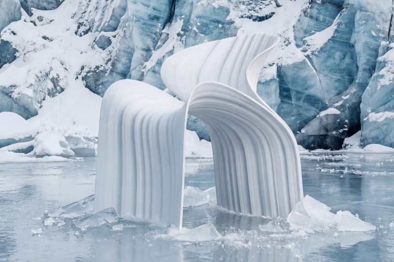 ZHA for Nagami ECHO Chair Collection Release Info White Caramel Transparent White Gradient Black Colorways 3D Printing 