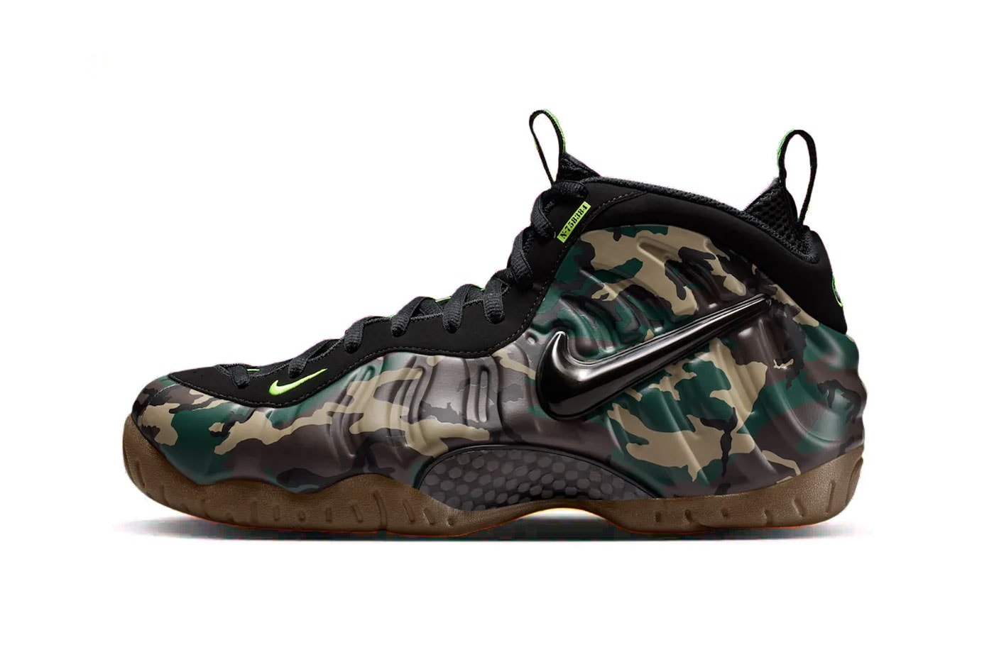 Nike Air Foamposite Pro "Green Camo" Official Look release date IM5204-001 august 2026 release date
