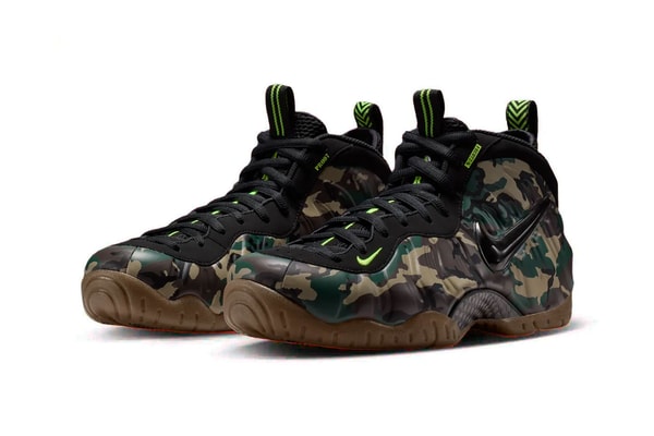 Nike Air Foamposite Pro "Green Camo" Official Look release date IM5204-001 august 2026 release date