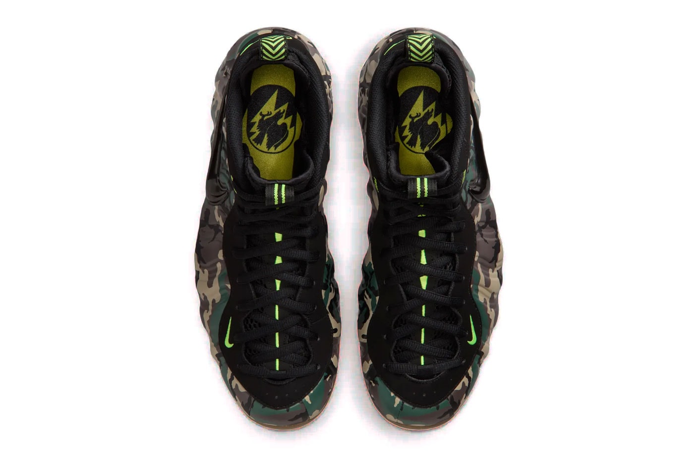 Nike Air Foamposite Pro "Green Camo" Official Look release date IM5204-001 august 2026 release date