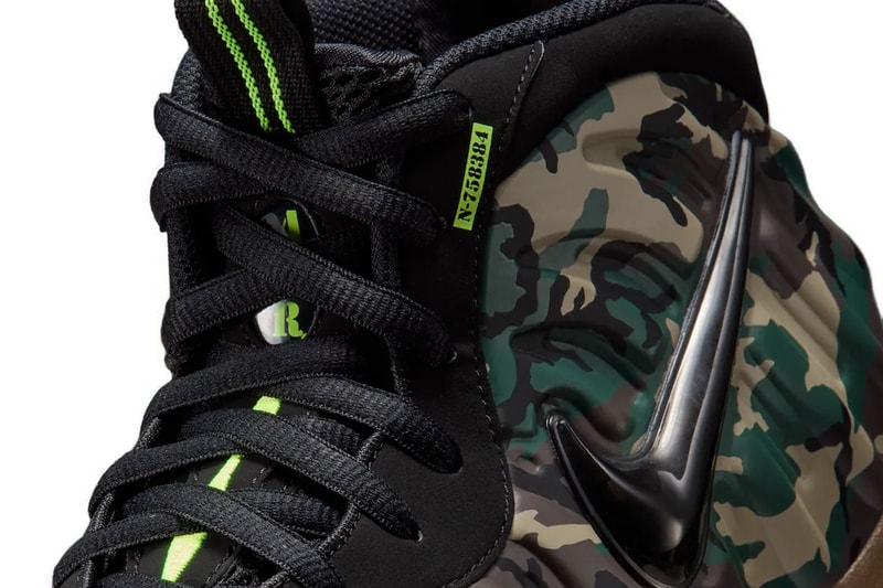 Nike Air Foamposite Pro "Green Camo" Official Look release date IM5204-001 august 2026 release date