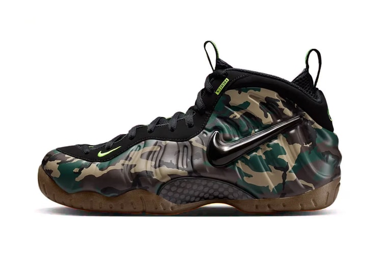 Official Look and Release for the Nike Air Foamposite Pro "Green Camo"