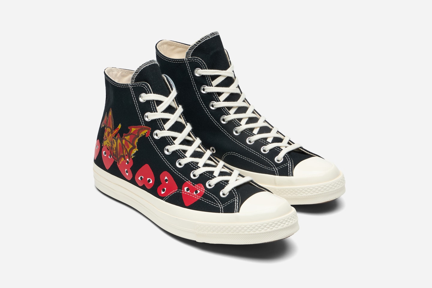 future robert nava converse chuck taylor comme des garcons collaboration footwear sneakers