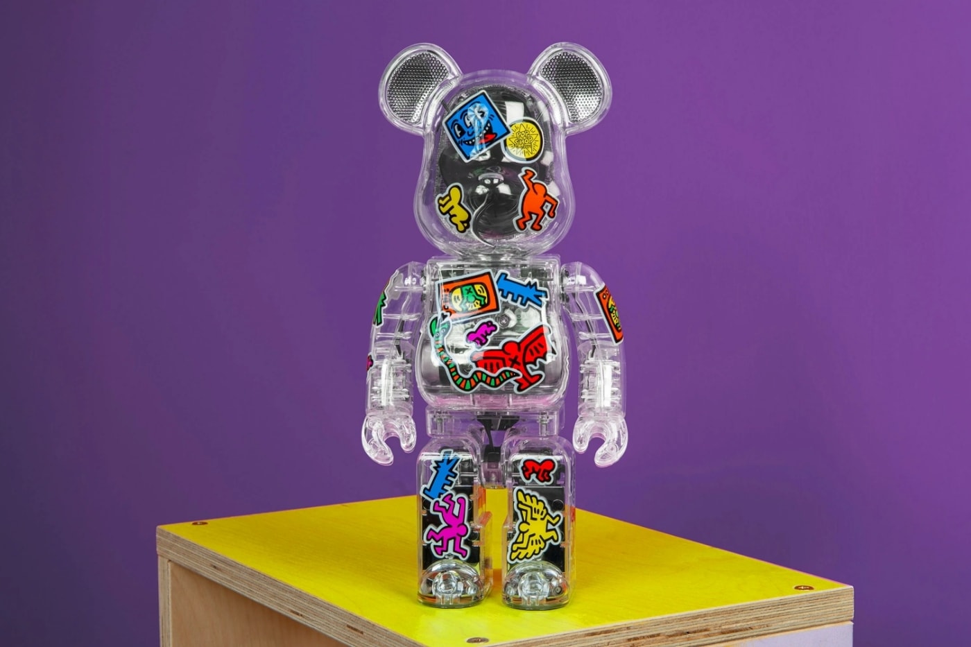 Keith Haring x BE@RBRICK AUDIO Speaker “Pop Shop” Collaboration Release Info Medicom
