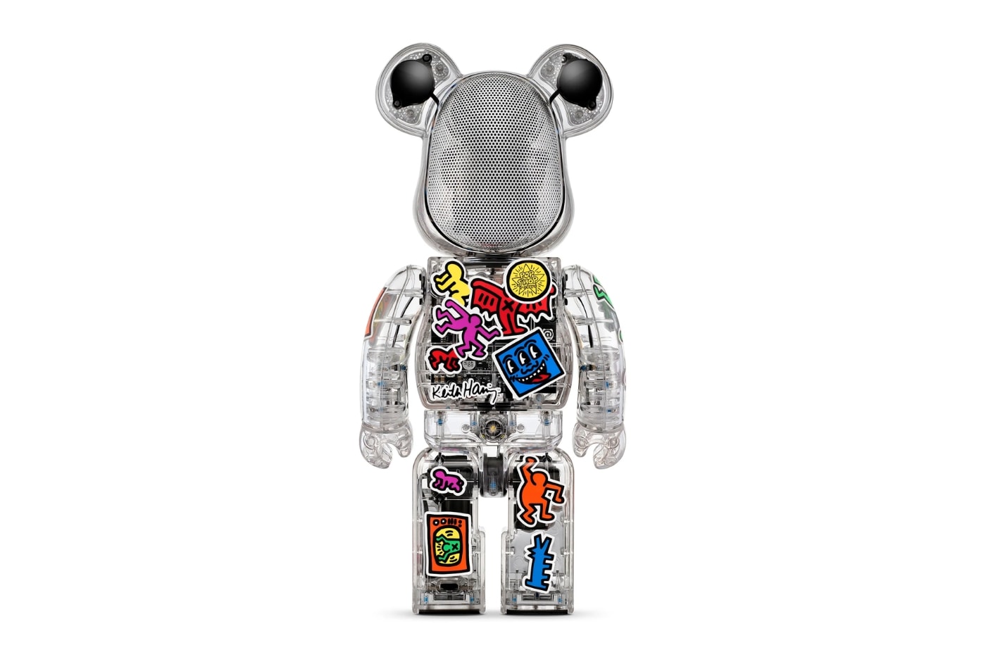 Keith Haring x BE@RBRICK AUDIO Speaker “Pop Shop”  Collaboration Release Info Medicom 