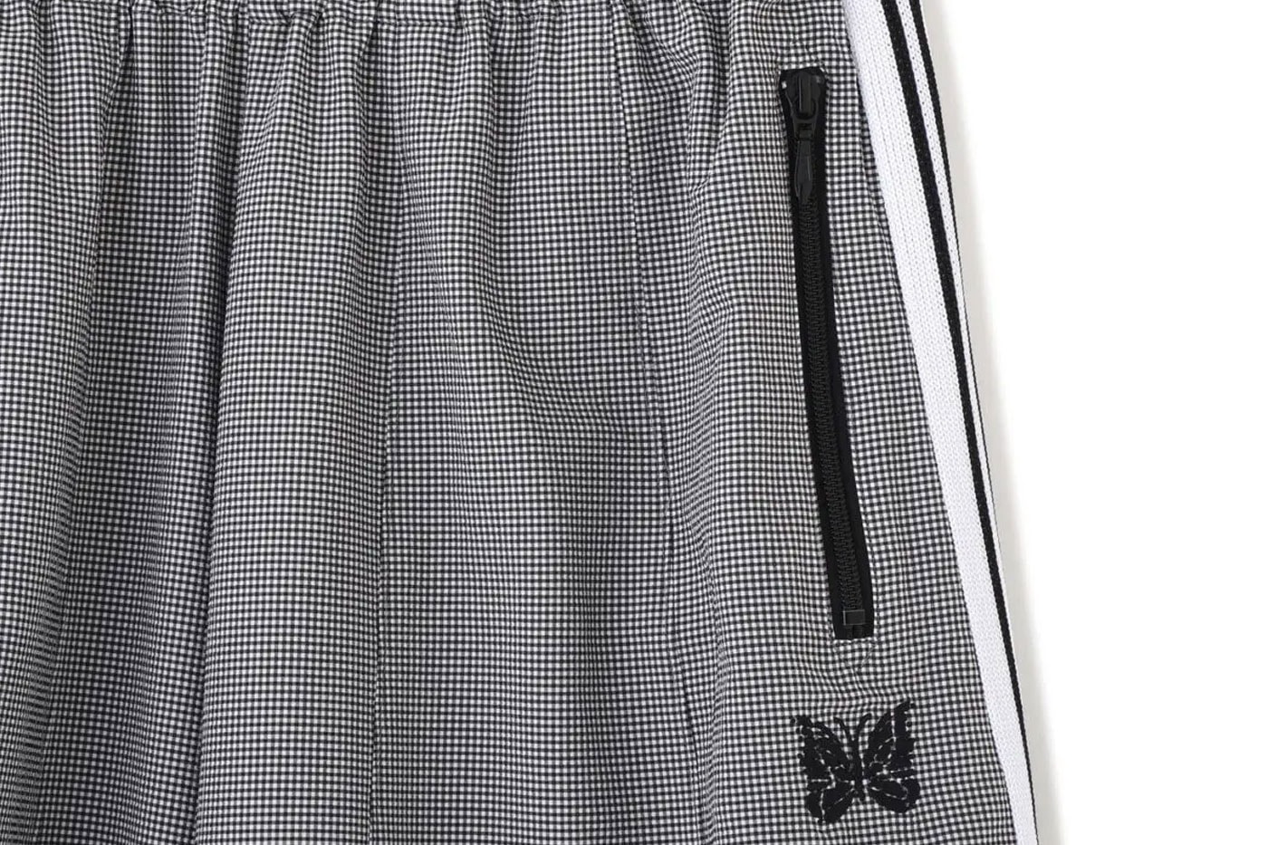 NEEDLES and LHP Unveil Seersucker H.D. Track Pants and Shorts for Fall 2026