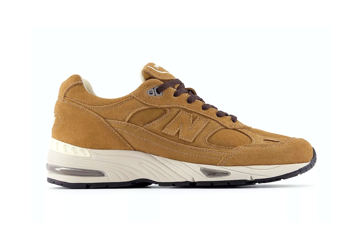 New Balance 991v1 "Luxe Suede" Release Info Dijon/Castle Wall M991CM1