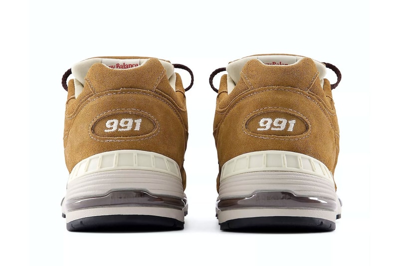 New Balance 991v1 "Luxe Suede" Release Info Dijon/Castle Wall M991CM1