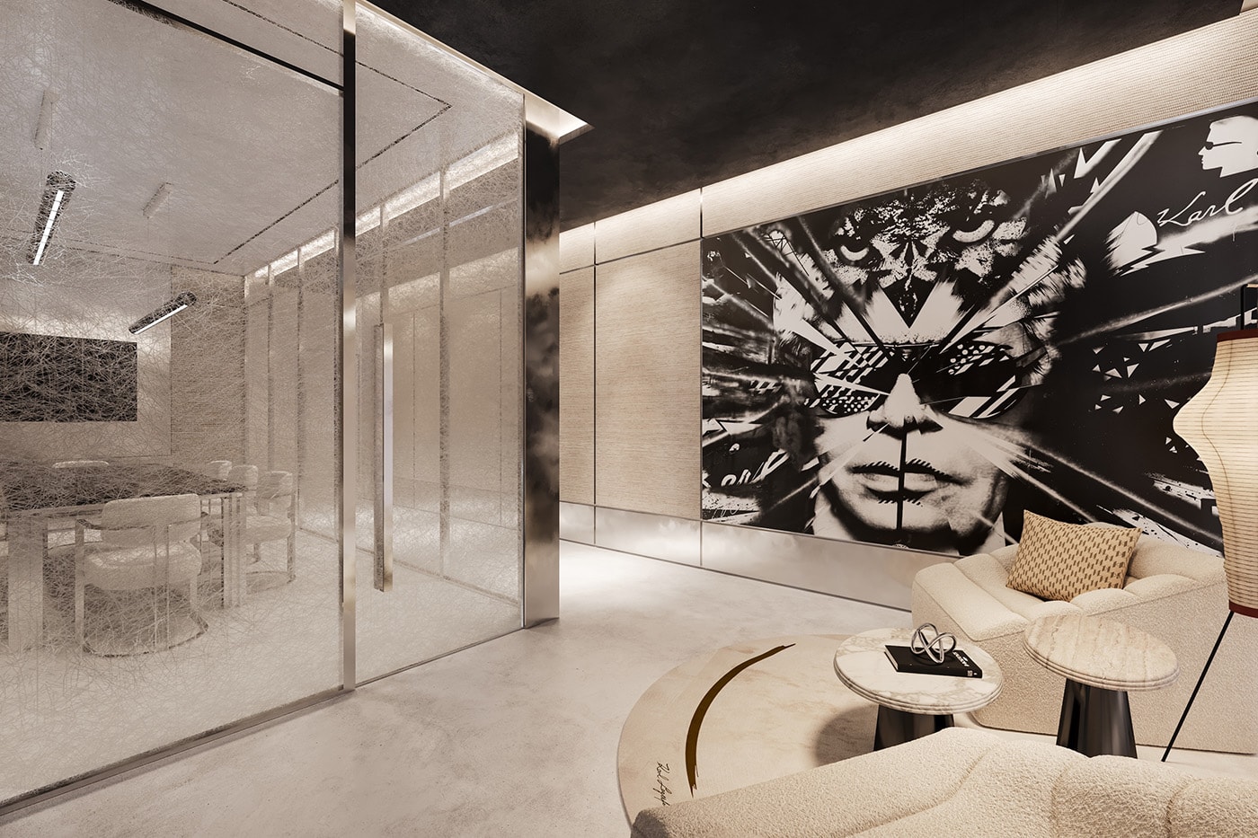 Karl Lagerfeld Lisbon Luxury Branded Residence Project Interior design 
