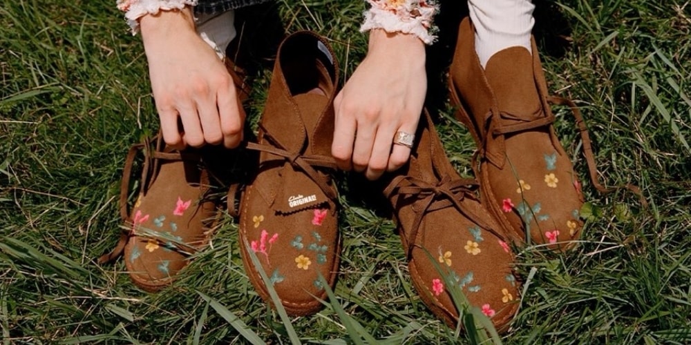 MASU and Clarks’ Collaborative Desert Boot Comes Adorned With Painted Florals