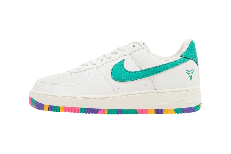 Kobe Bryant Nike Air Force 1 Low Multi Color IB0018-014 Official Images