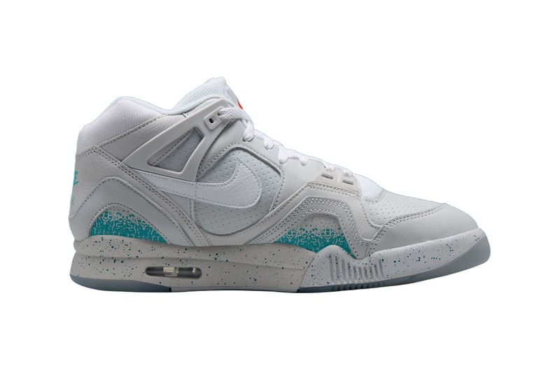Nike Air Tech Challenge 2 Back to the Future Mag viewed from above