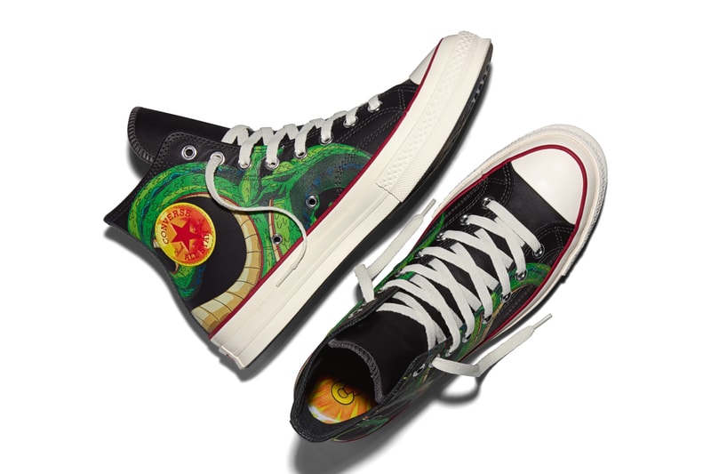 Converse Dragon Ball Z Collaboration Collection Release Info Chuck 70 Taylor Goku Vegeta Goten Trunk Fusion Shenron Frieza Cell Majin Buu apparel