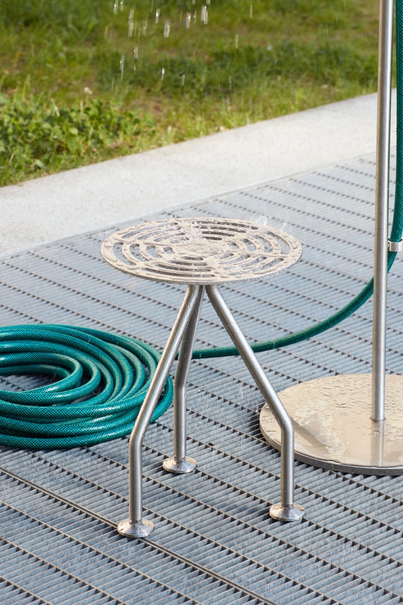 NM3 x QuadroDesign Andrea Ferrari OG—NM301 Stainless Steel Stool Info Furniture Design
