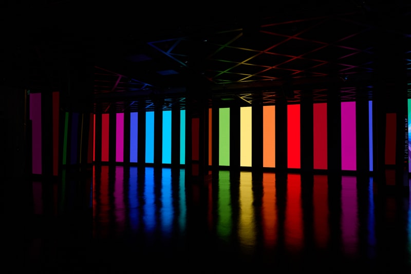 okuda san miguel w1 curates immersive installation art artworks