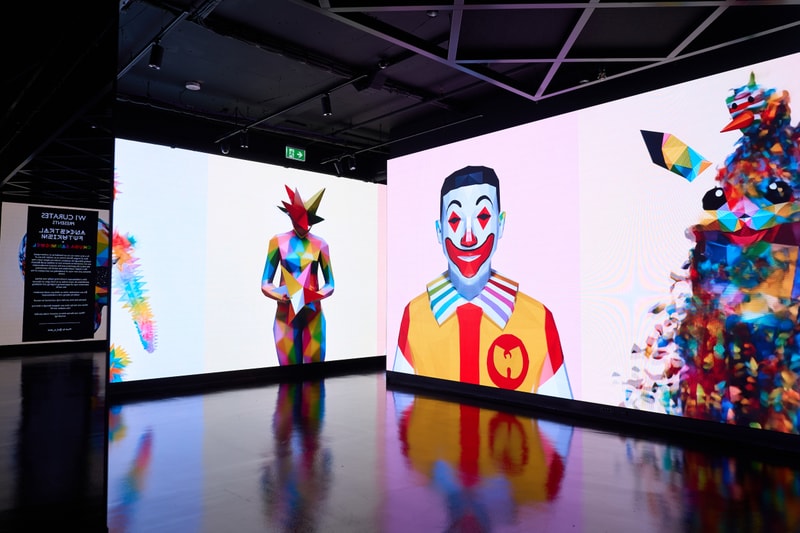 okuda san miguel w1 curates immersive installation art artworks